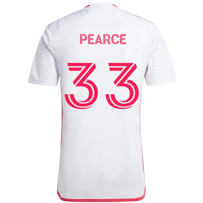 Danxen Damen Tyson Pearce #33 Magenta Weiß Auswärtstrikot Trikot 2025/26 T-Shirt Schweiz