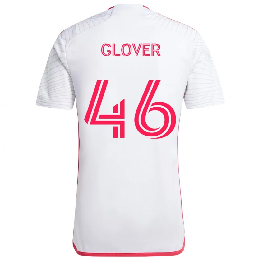 Danxen Damen Caden Glover #46 Magenta Weiß Auswärtstrikot Trikot 2025/26 T-Shirt Schweiz