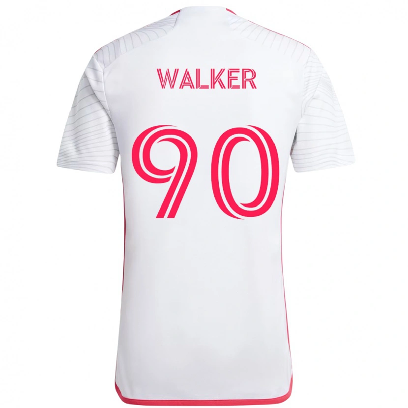 Danxen Damen Eric Walker #90 Magenta Weiß Auswärtstrikot Trikot 2025/26 T-Shirt Schweiz