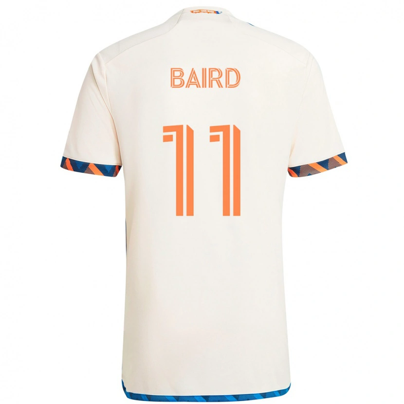 Danxen Damen Corey Baird #11 Dunkelblau Orange Auswärtstrikot Trikot 2025/26 T-Shirt Schweiz