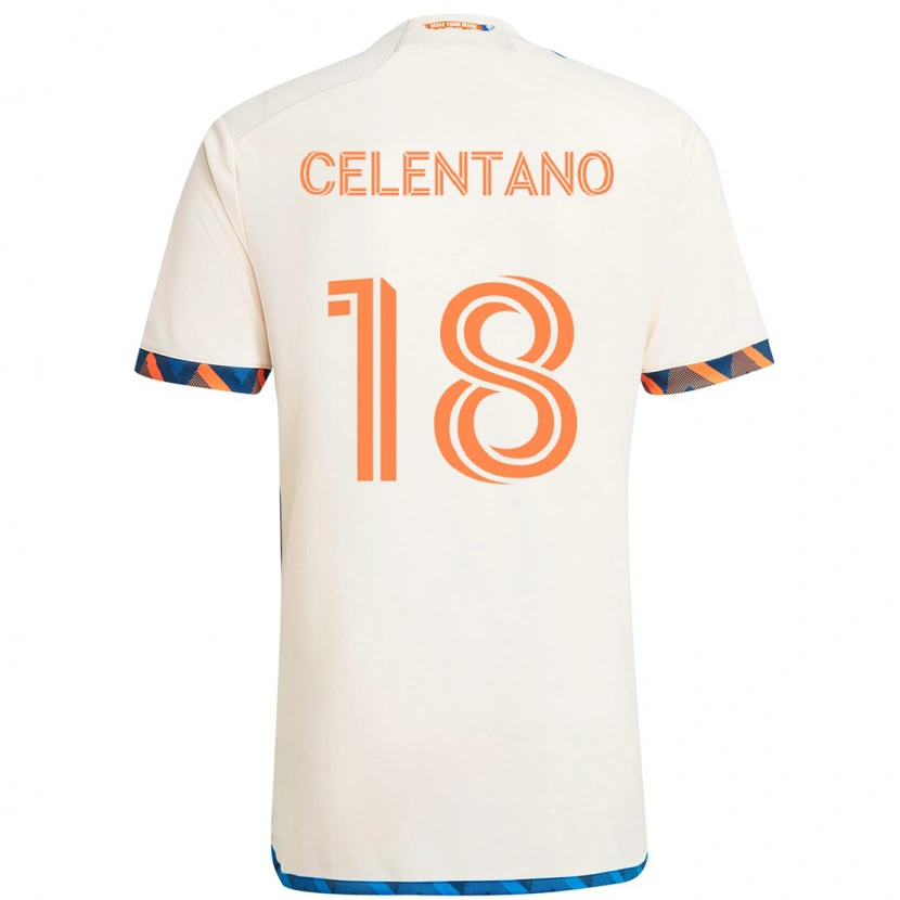 Danxen Damen Roman Celentano #18 Dunkelblau Orange Auswärtstrikot Trikot 2025/26 T-Shirt Schweiz