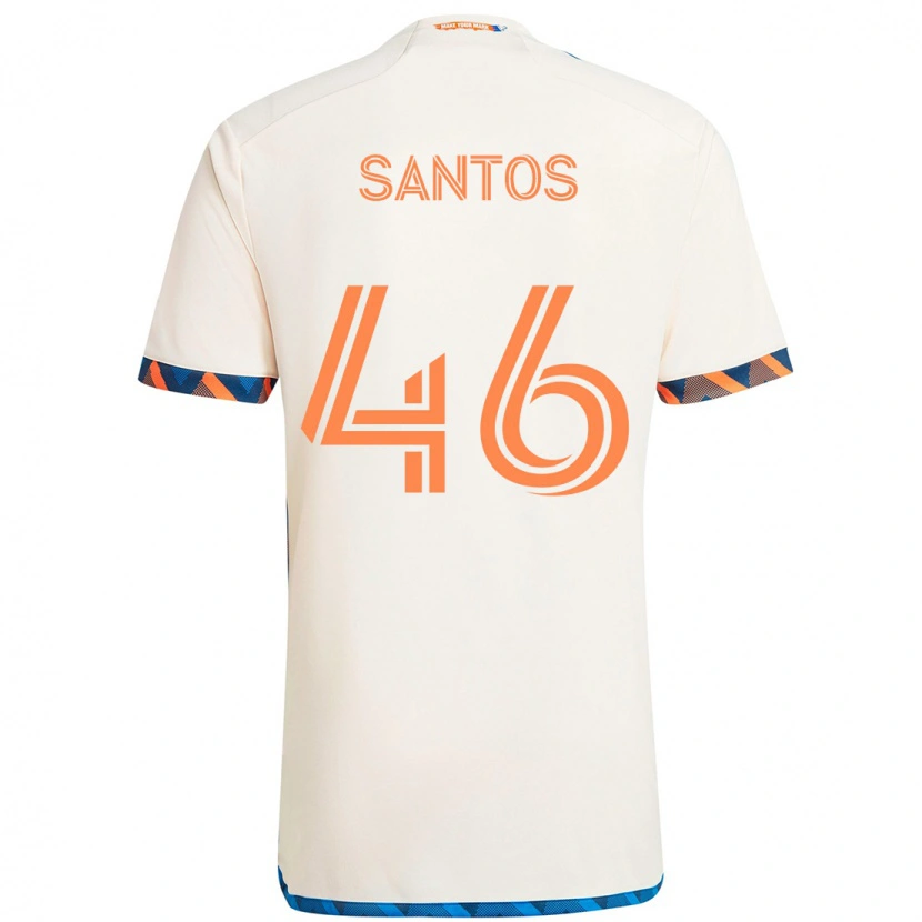 Danxen Damen Guilherme Santos #46 Dunkelblau Orange Auswärtstrikot Trikot 2025/26 T-Shirt Schweiz