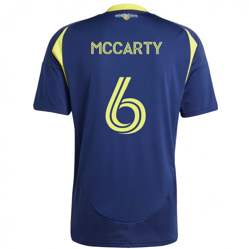 Danxen Damen Dax Mccarty #6 Marineblau Gelb Auswärtstrikot Trikot 2025/26 T-Shirt Schweiz