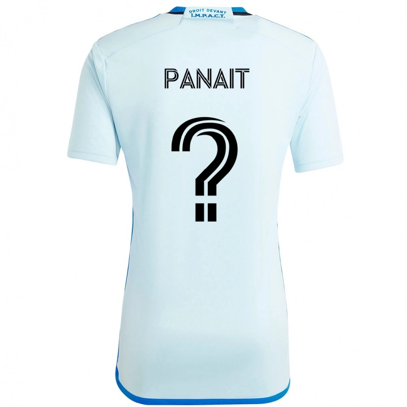 Danxen Damen Daniel Panait #0 Himmelblau Dunkelblau Auswärtstrikot Trikot 2025/26 T-Shirt Schweiz