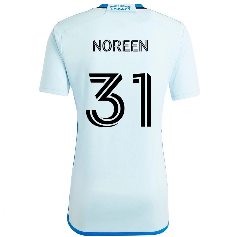 Danxen Damen Tijhof Noreen #31 Himmelblau Dunkelblau Auswärtstrikot Trikot 2025/26 T-Shirt Schweiz