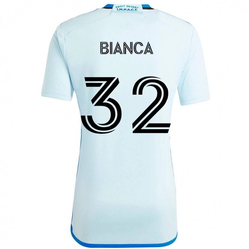 Danxen Damen Hanisch Bianca #32 Himmelblau Dunkelblau Auswärtstrikot Trikot 2025/26 T-Shirt Schweiz