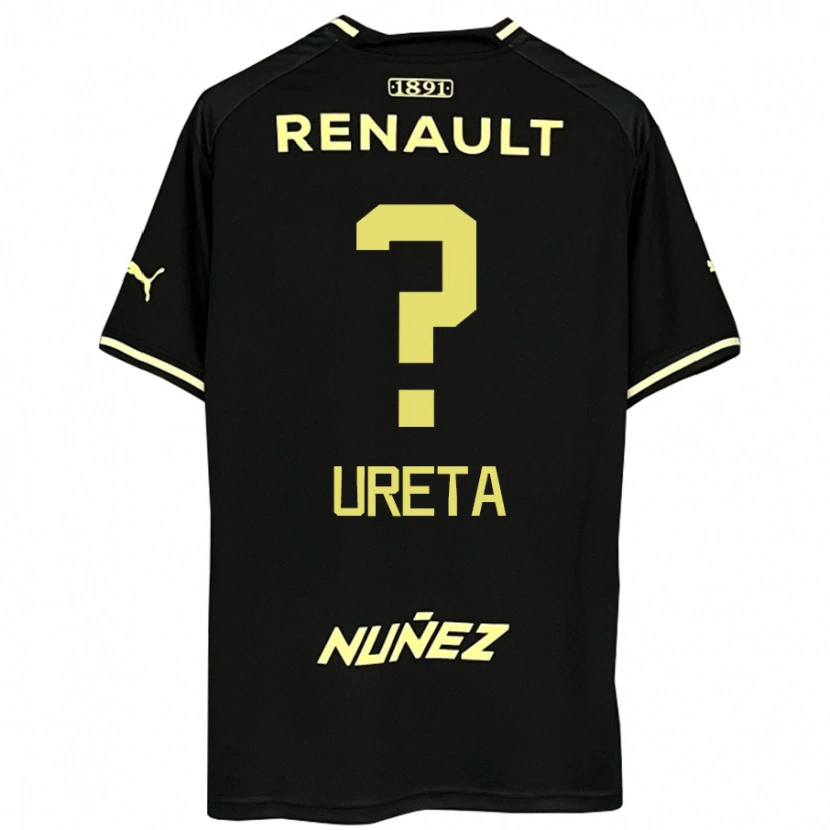 Danxen Damen Mateo Ureta #0 Gelb Schwarz Auswärtstrikot Trikot 2025/26 T-Shirt Schweiz