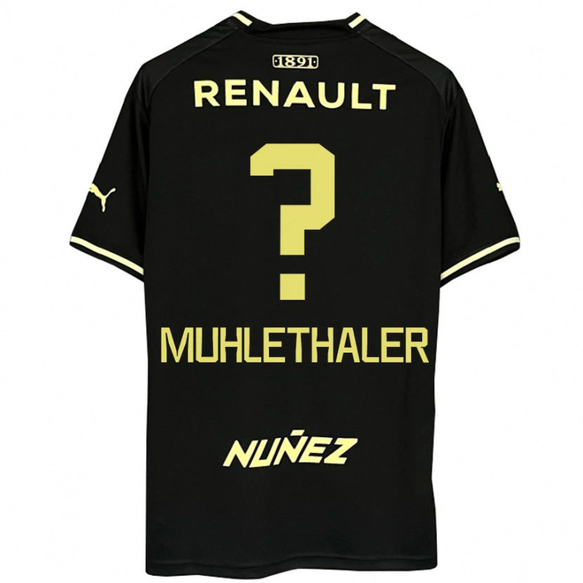 Danxen Damen Stiven Muhlethaler #0 Gelb Schwarz Auswärtstrikot Trikot 2025/26 T-Shirt Schweiz