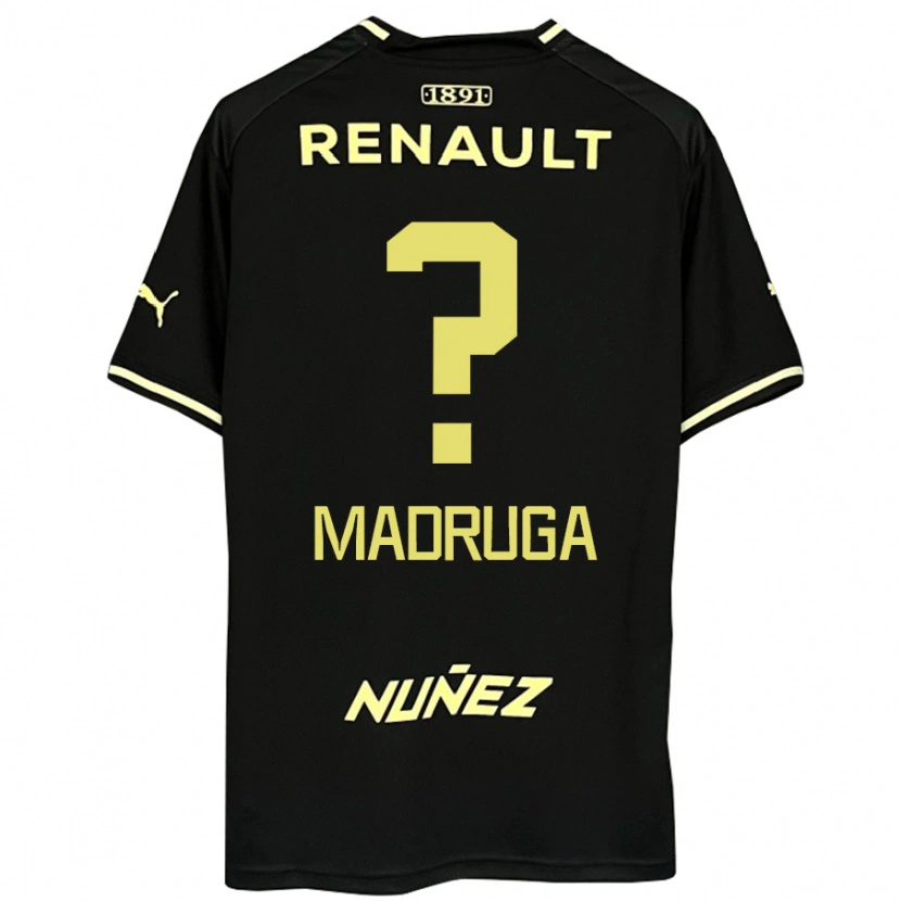 Danxen Damen Andrés Madruga #0 Gelb Schwarz Auswärtstrikot Trikot 2025/26 T-Shirt Schweiz