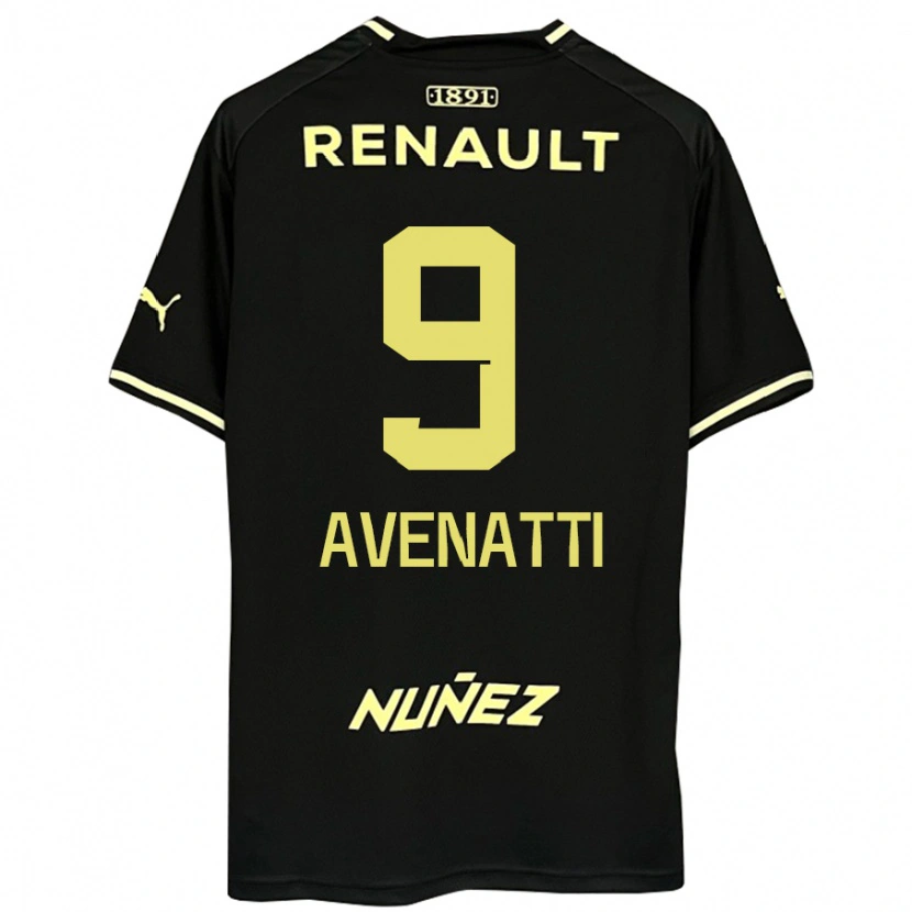 Danxen Damen Felipe Avenatti #9 Gelb Schwarz Auswärtstrikot Trikot 2025/26 T-Shirt Schweiz