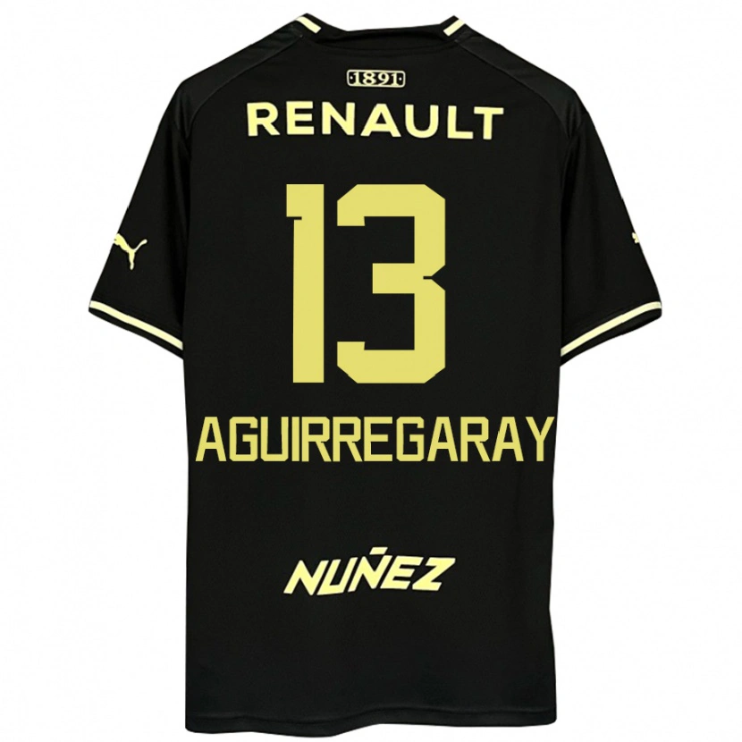 Danxen Damen Matías Aguirregaray #13 Gelb Schwarz Auswärtstrikot Trikot 2025/26 T-Shirt Schweiz