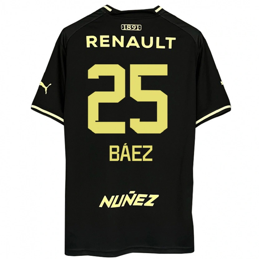 Danxen Damen Jaime Báez #25 Gelb Schwarz Auswärtstrikot Trikot 2025/26 T-Shirt Schweiz