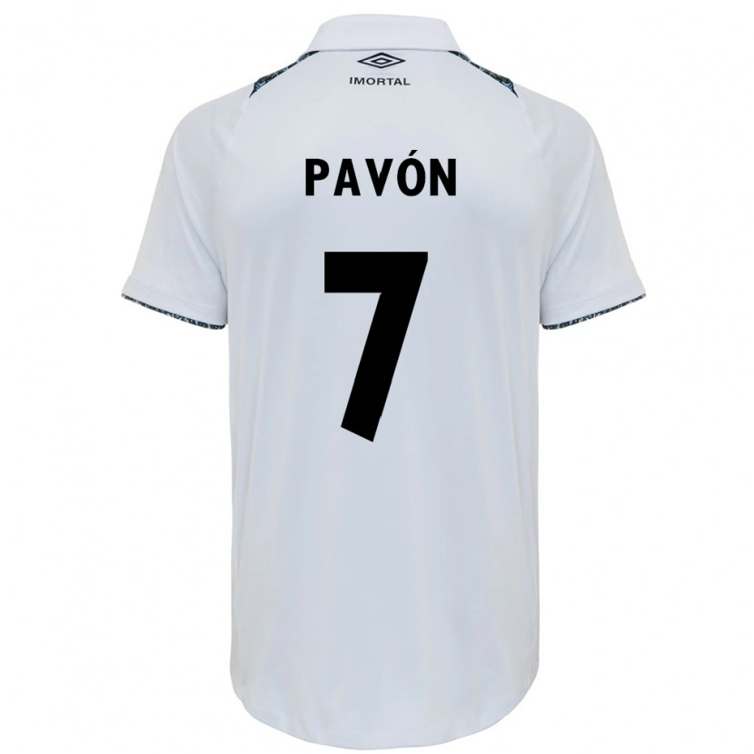 Danxen Damen Cristian Pavón #7 Blau Schwarz Weiß Auswärtstrikot Trikot 2025/26 T-Shirt Schweiz