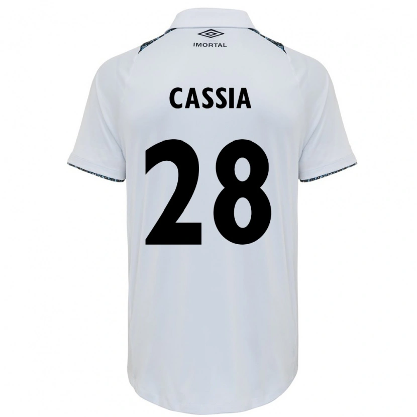 Danxen Damen Cássia #28 Blau Schwarz Weiß Auswärtstrikot Trikot 2025/26 T-Shirt Schweiz