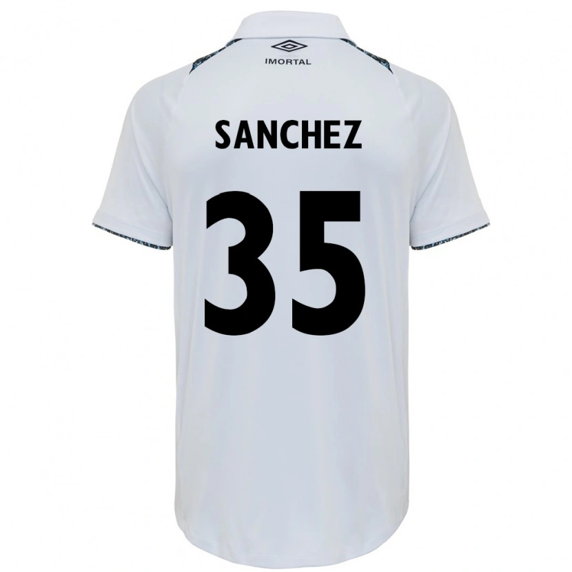 Danxen Damen Lari Sanchez #35 Blau Schwarz Weiß Auswärtstrikot Trikot 2025/26 T-Shirt Schweiz