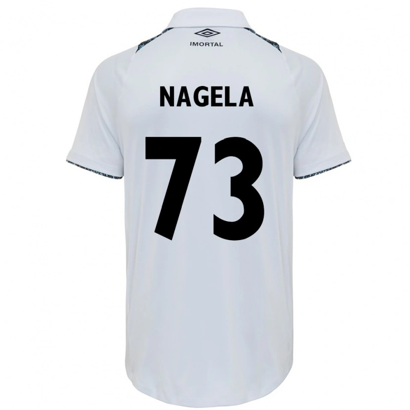 Danxen Damen Nágela #73 Weiß Blau Auswärtstrikot Trikot 2025/26 T-Shirt Schweiz