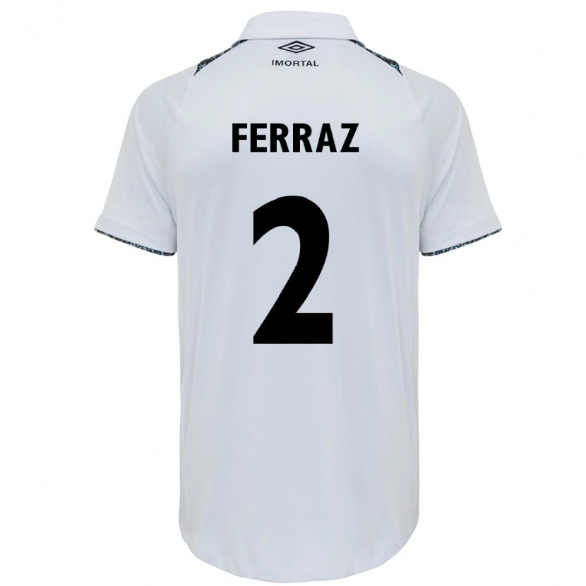 Danxen Damen Victor Ferraz #2 Blau Schwarz Weiß Auswärtstrikot Trikot 2025/26 T-Shirt Schweiz