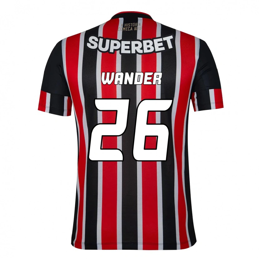 Danxen Damen Talles Wander #26 Rot Schwarz Weiß Auswärtstrikot Trikot 2025/26 T-Shirt Schweiz