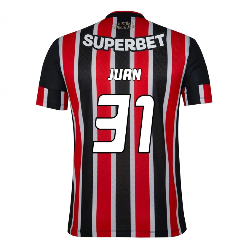 Danxen Damen Juan #31 Schwarz Rot Auswärtstrikot Trikot 2025/26 T-Shirt Schweiz