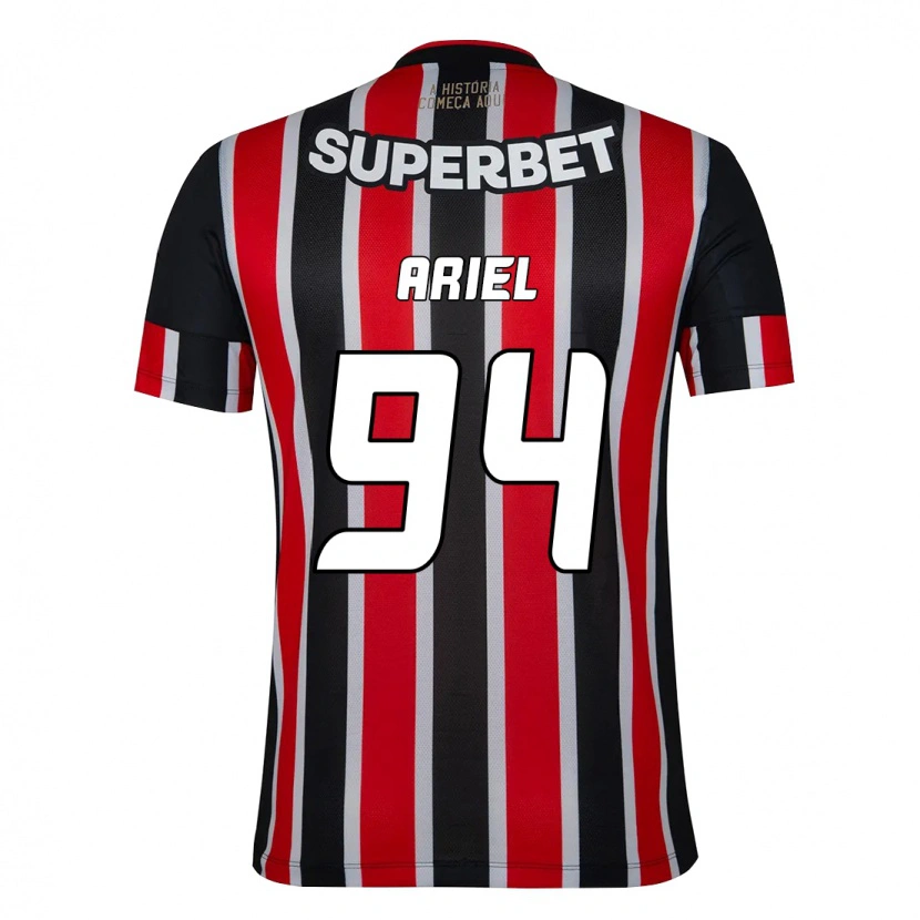 Danxen Damen Ariel #94 Rot Schwarz Weiß Auswärtstrikot Trikot 2025/26 T-Shirt Schweiz