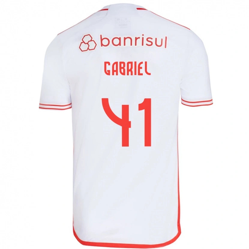 Danxen Damen Victor Gabriel #41 Rot Weiß Auswärtstrikot Trikot 2025/26 T-Shirt Schweiz