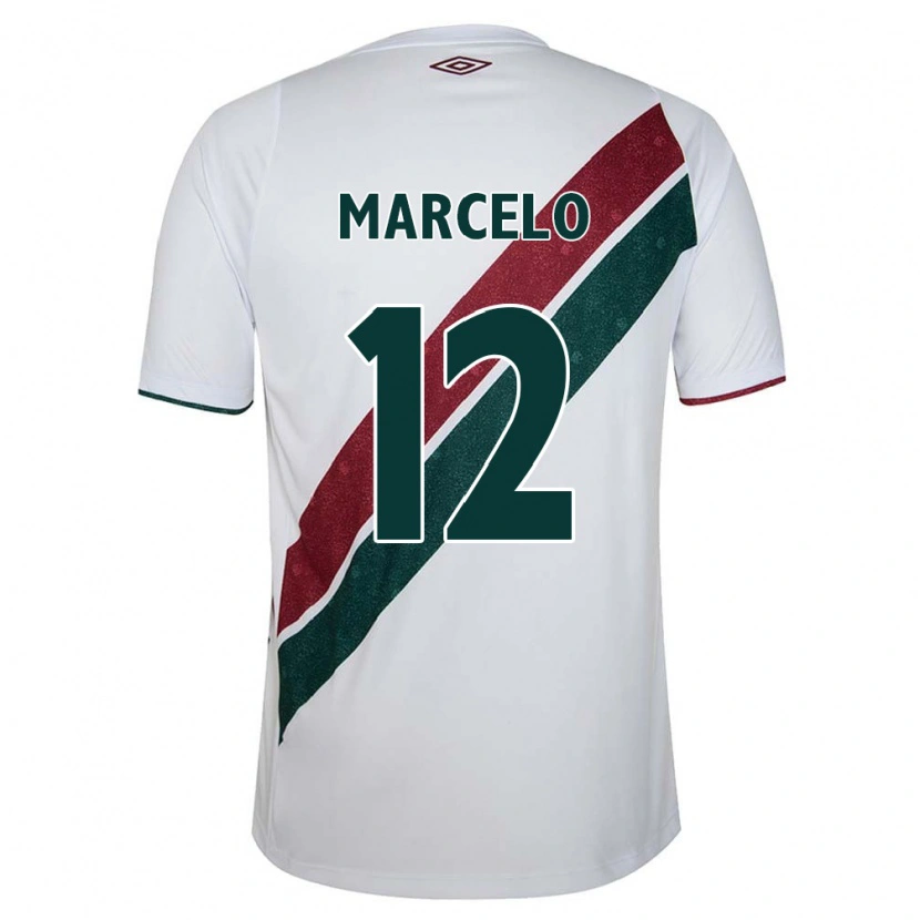 Danxen Damen Marcelo #12 Grün Kastanienbraun Weiß Auswärtstrikot Trikot 2025/26 T-Shirt Schweiz