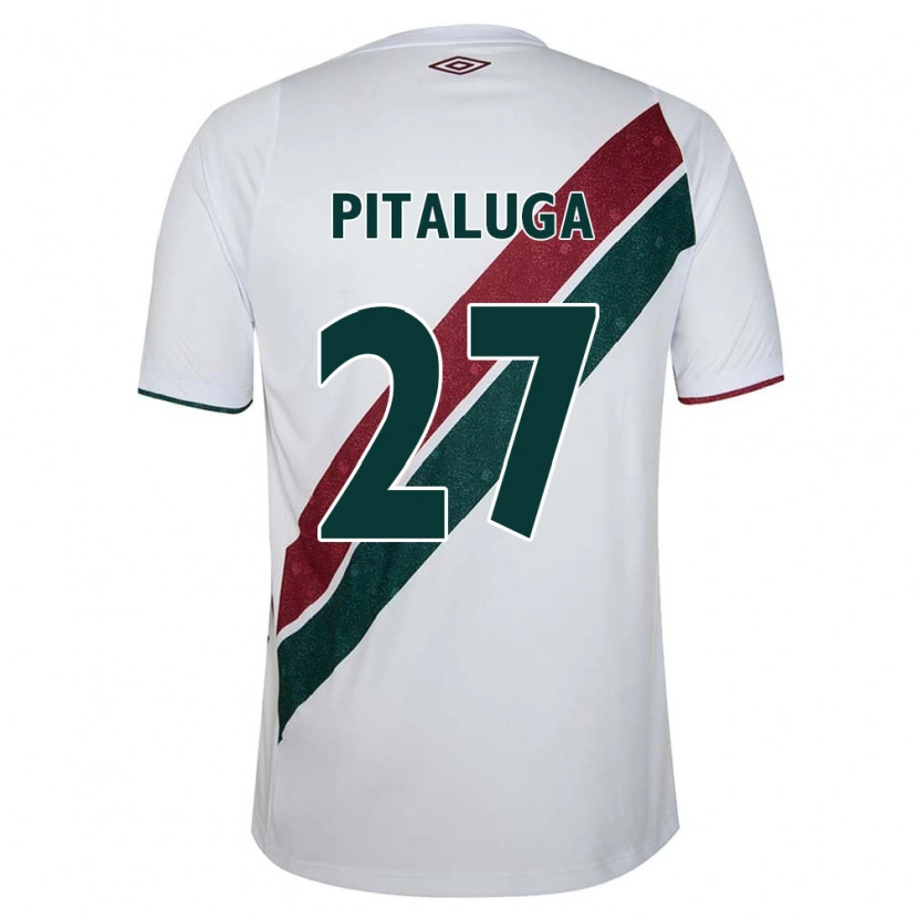 Danxen Damen Marcelo Pitaluga #27 Grün Kastanienbraun Weiß Auswärtstrikot Trikot 2025/26 T-Shirt Schweiz