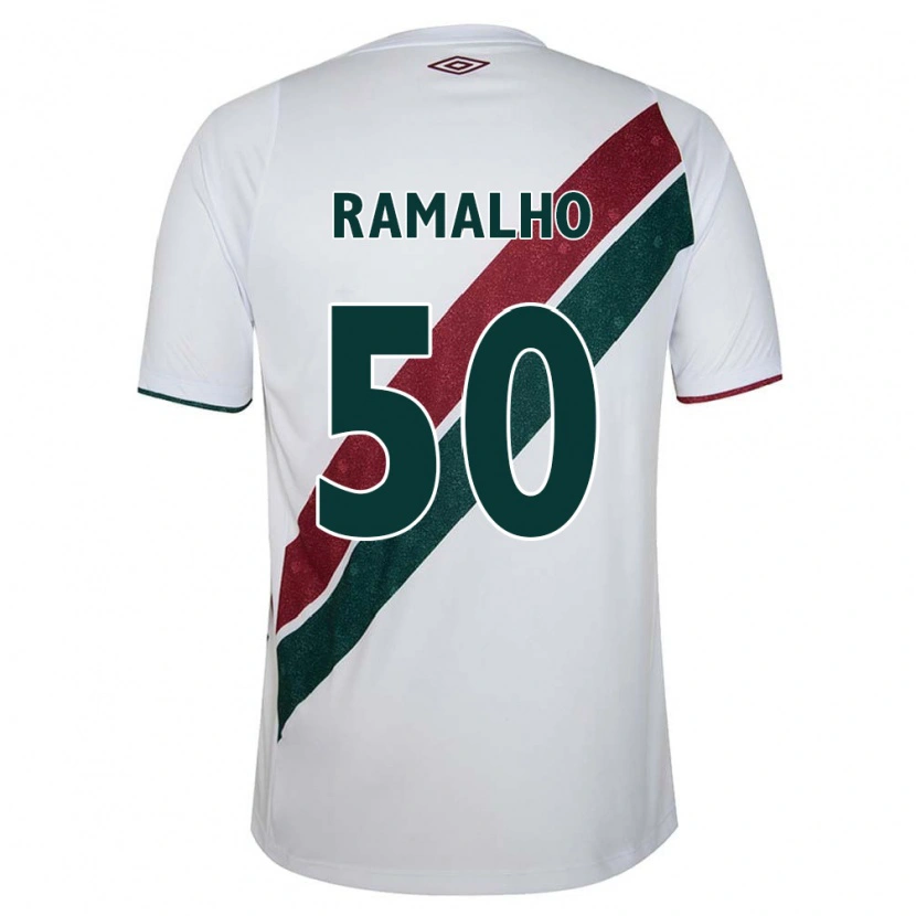 Danxen Damen Gustavo Ramalho #50 Weiß Grün Kastanienbraun Auswärtstrikot Trikot 2025/26 T-Shirt Schweiz