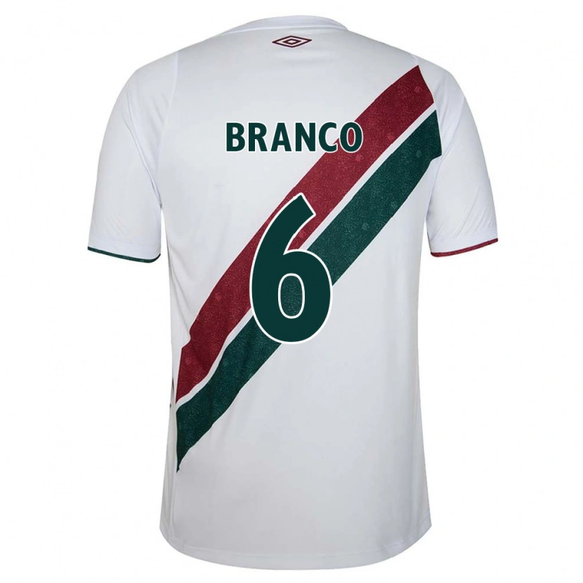 Danxen Damen Nath Branco #6 Grün Kastanienbraun Weiß Auswärtstrikot Trikot 2025/26 T-Shirt Schweiz