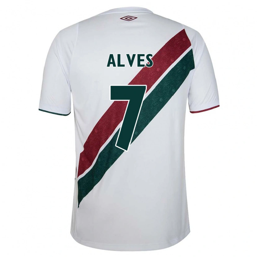 Danxen Damen Geovana Alves #7 Grün Kastanienbraun Weiß Auswärtstrikot Trikot 2025/26 T-Shirt Schweiz