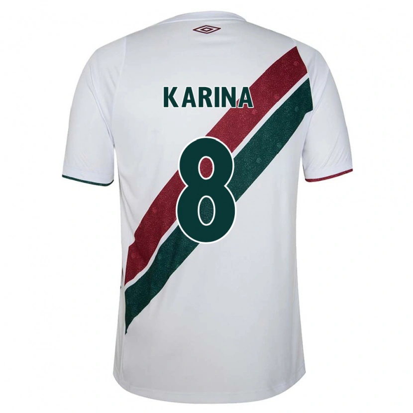 Danxen Damen Karina #8 Grün Kastanienbraun Weiß Auswärtstrikot Trikot 2025/26 T-Shirt Schweiz