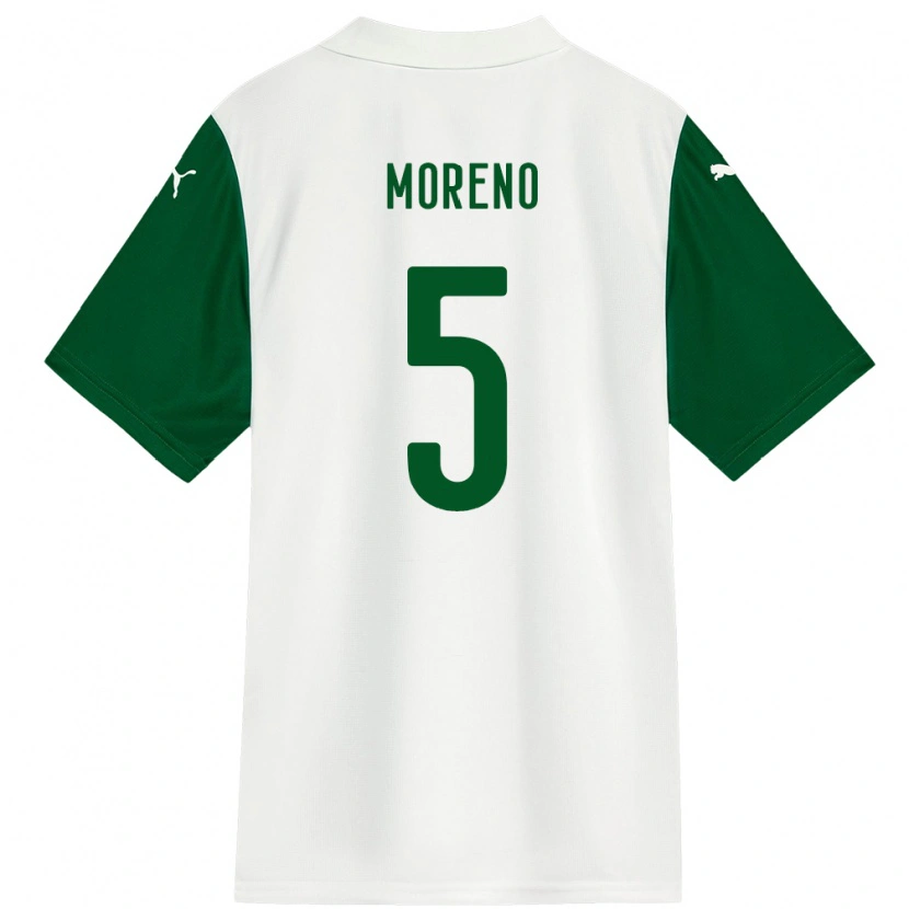 Danxen Damen Aníbal Moreno #5 Grün Weiß Auswärtstrikot Trikot 2025/26 T-Shirt Schweiz