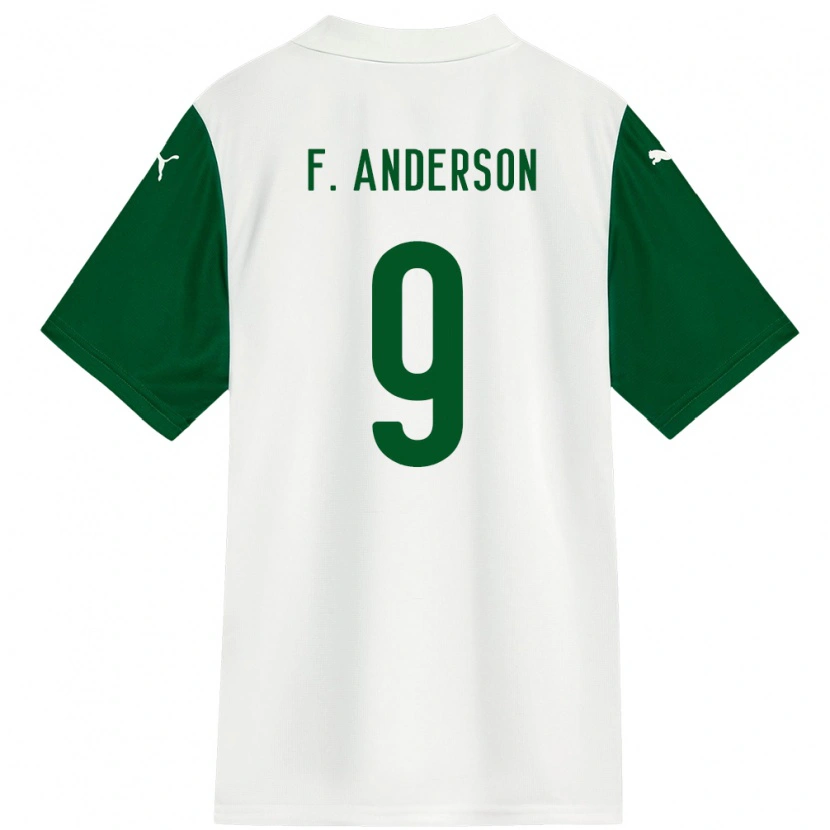 Danxen Damen Felipe Anderson #9 Grün Weiß Auswärtstrikot Trikot 2025/26 T-Shirt Schweiz