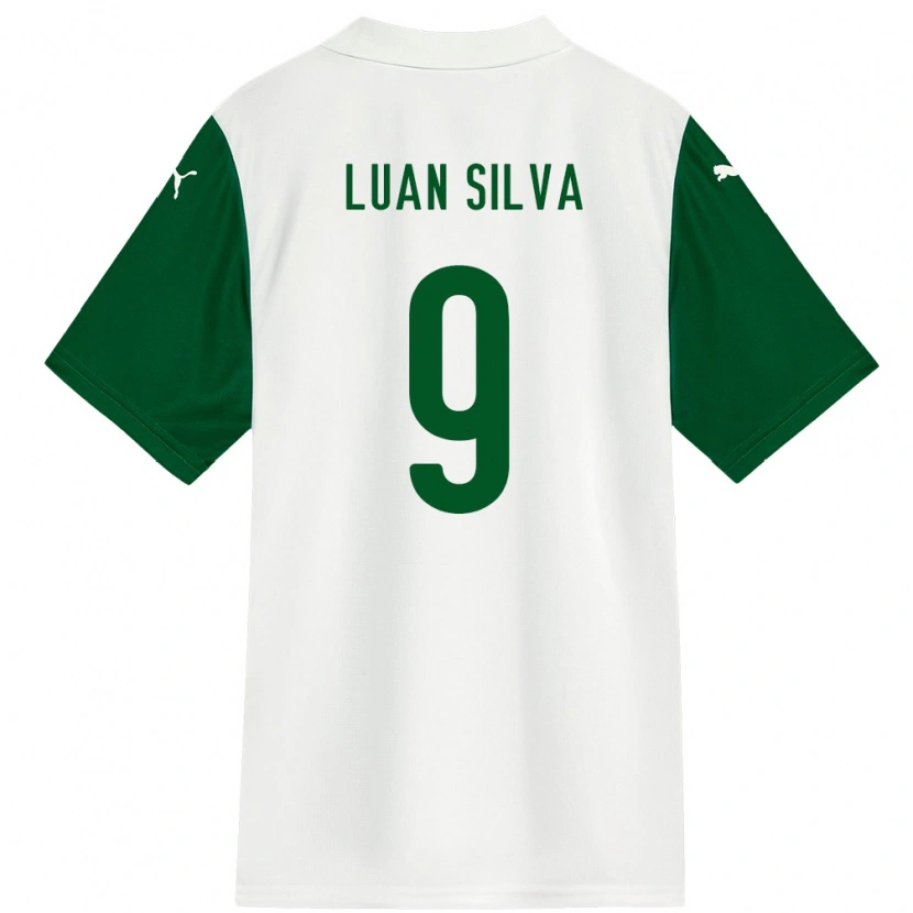 Danxen Damen Luan Silva #9 Grün Weiß Auswärtstrikot Trikot 2025/26 T-Shirt Schweiz