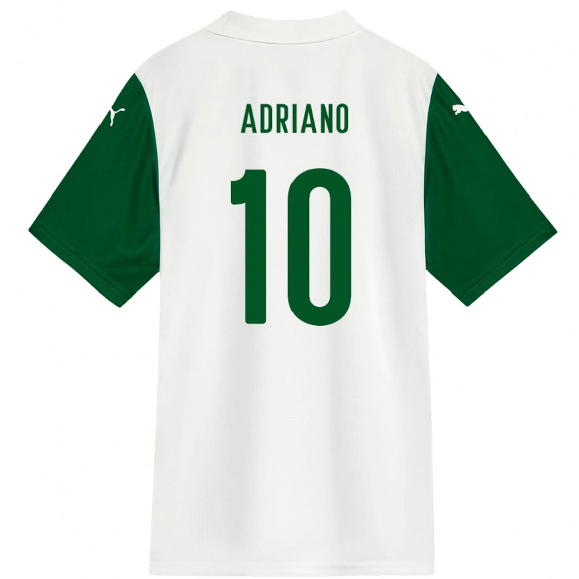 Danxen Damen Luiz Adriano #10 Grün Weiß Auswärtstrikot Trikot 2025/26 T-Shirt Schweiz