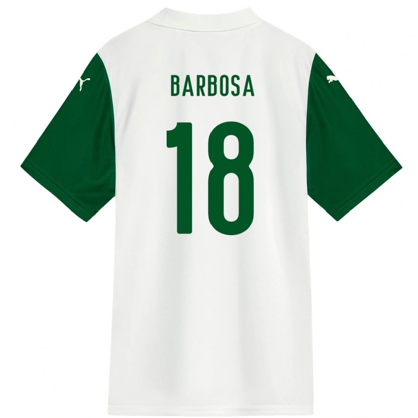Danxen Damen Danilo Barbosa #18 Weiß Grün Auswärtstrikot Trikot 2025/26 T-Shirt Schweiz