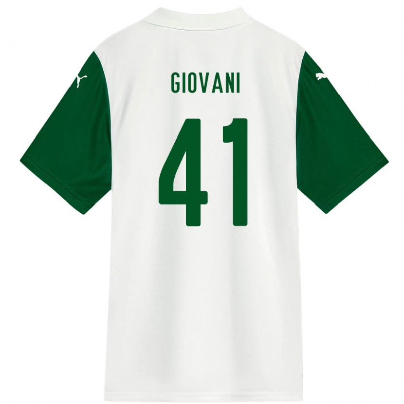 Danxen Damen Giovani #41 Grün Weiß Auswärtstrikot Trikot 2025/26 T-Shirt Schweiz