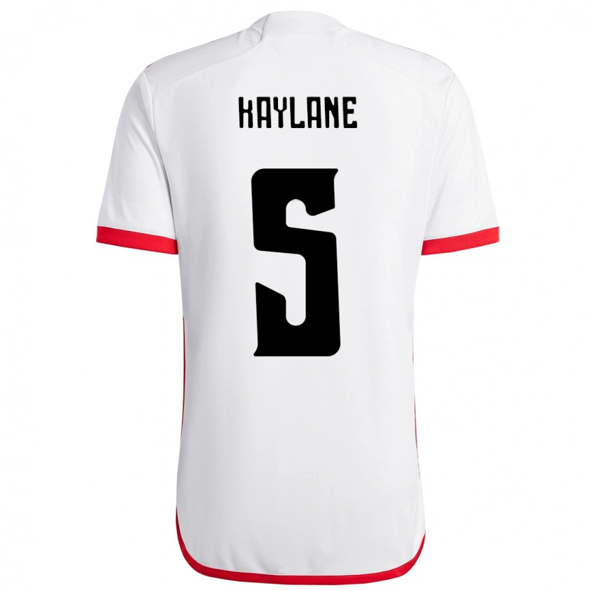 Danxen Damen Kaylane #5 Rot Schwarz Auswärtstrikot Trikot 2025/26 T-Shirt Schweiz