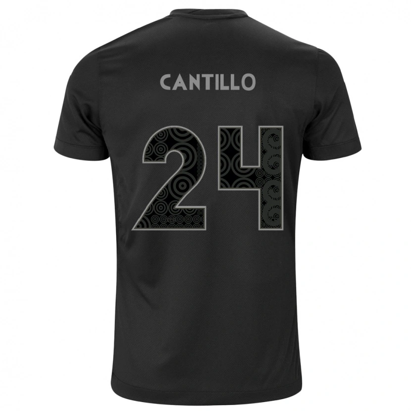 Danxen Damen Victor Cantillo #24 Weiß Schwarz Auswärtstrikot Trikot 2025/26 T-Shirt Schweiz
