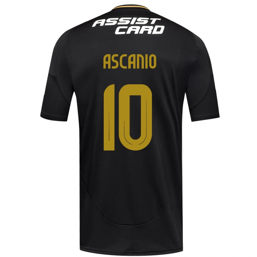 Danxen Damen Yusmery Ascanio #10 Schwarz Weiß Gelb Auswärtstrikot Trikot 2025/26 T-Shirt Schweiz