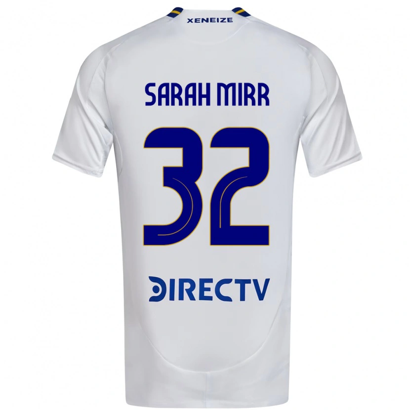 Danxen Damen Sarah Mirr #32 Königsblau Gelb Auswärtstrikot Trikot 2025/26 T-Shirt Schweiz
