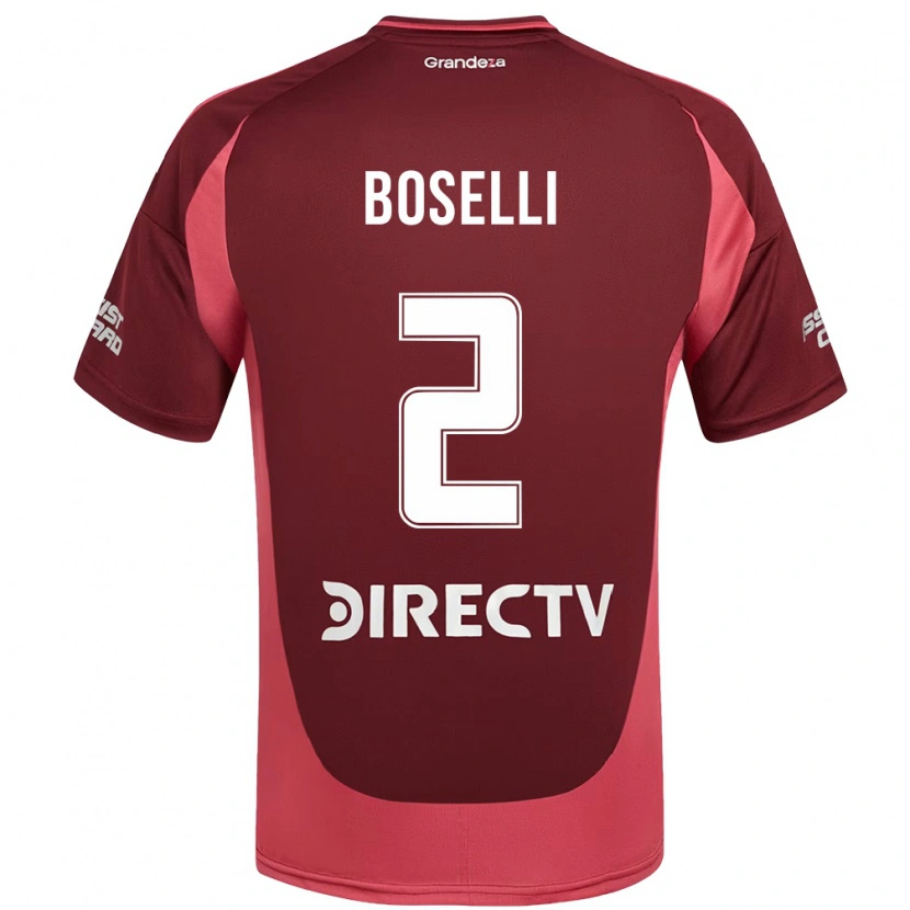 Danxen Damen Sebastián Boselli #2 Weiß Rot Auswärtstrikot Trikot 2025/26 T-Shirt Schweiz