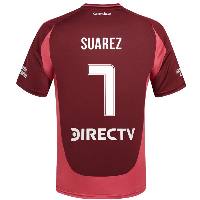 Danxen Damen Matias Suarez #7 Weiß Rot Auswärtstrikot Trikot 2025/26 T-Shirt Schweiz