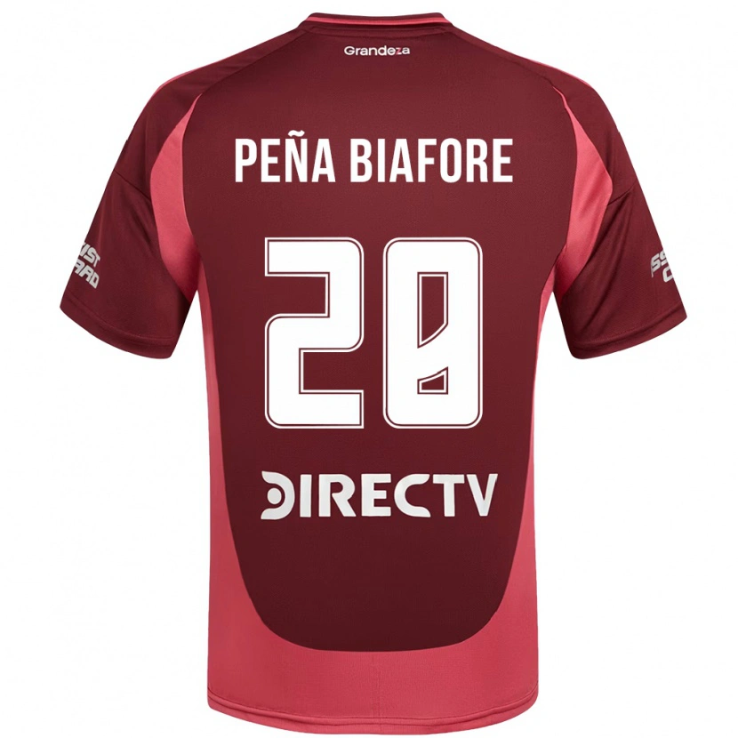 Danxen Damen Felipe Pena Biafore #28 Weiß Rot Auswärtstrikot Trikot 2025/26 T-Shirt Schweiz