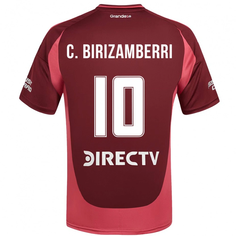 Danxen Damen Carolina Birizamberri #10 Weiß Rot Auswärtstrikot Trikot 2025/26 T-Shirt Schweiz
