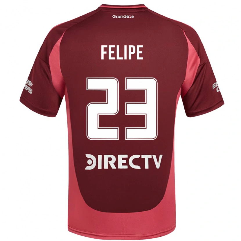 Danxen Damen Laura Felipe #23 Weiß Rot Auswärtstrikot Trikot 2025/26 T-Shirt Schweiz