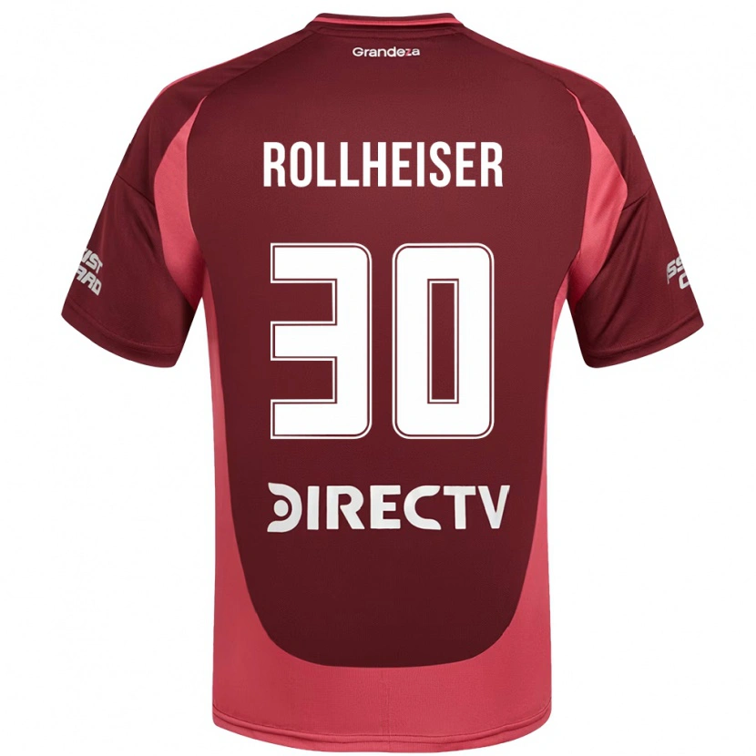 Danxen Damen Benjamin Rollheiser #30 Weiß Rot Auswärtstrikot Trikot 2025/26 T-Shirt Schweiz