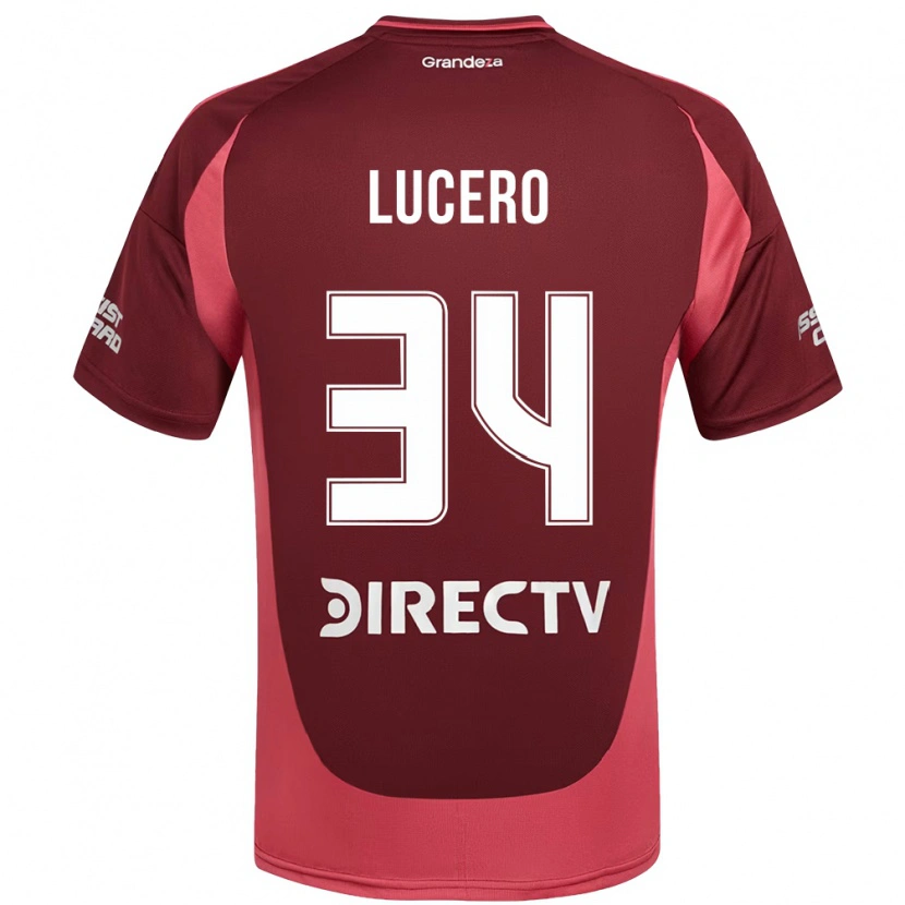 Danxen Damen Daniel Lucero #34 Weiß Rot Auswärtstrikot Trikot 2025/26 T-Shirt Schweiz