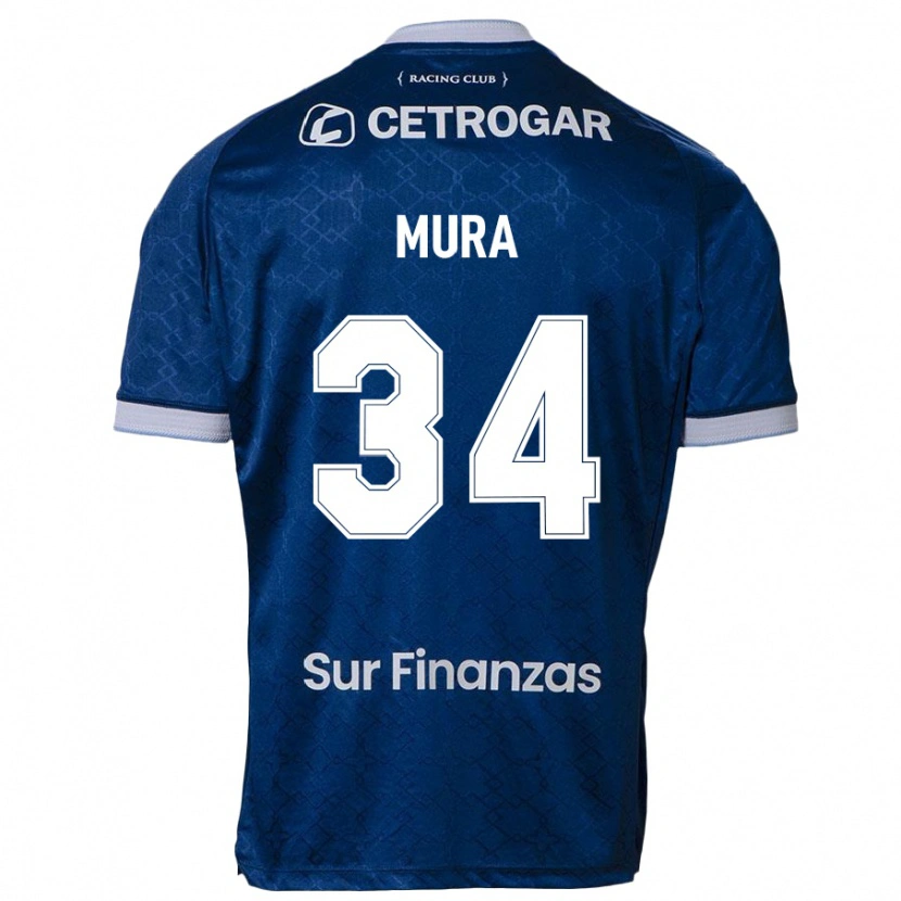 Danxen Damen Facundo Mura #34 Himmelblau Auswärtstrikot Trikot 2025/26 T-Shirt Schweiz