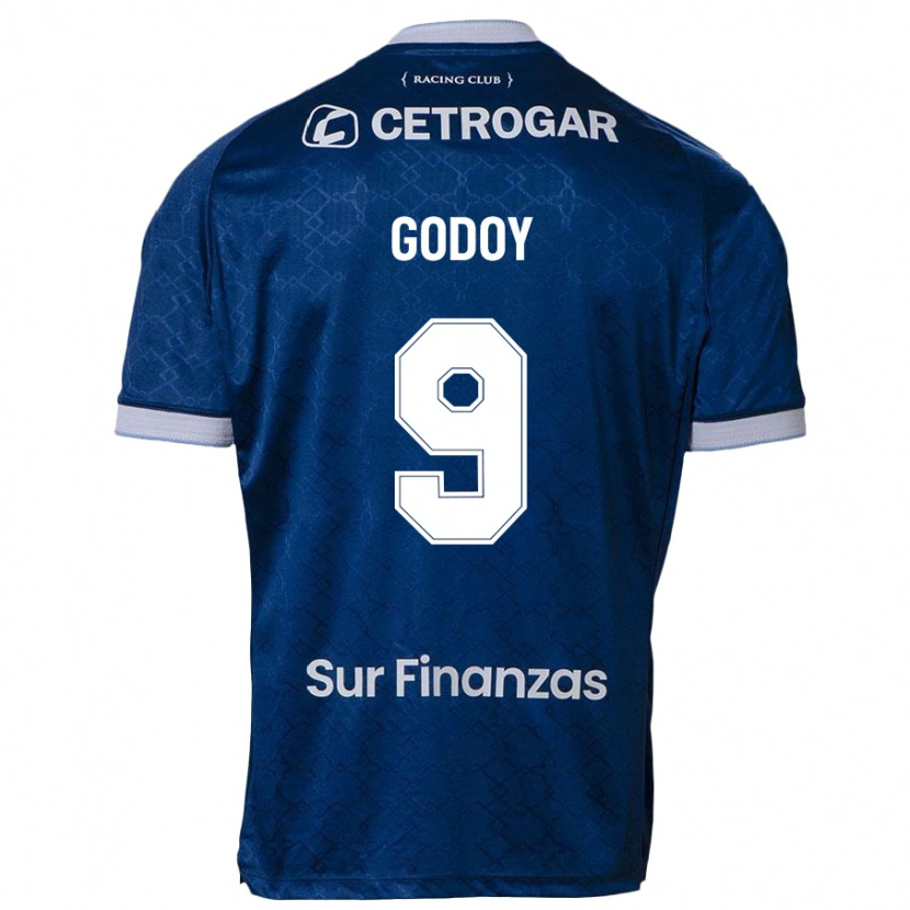 Danxen Damen Santiago Godoy #9 Himmelblau Auswärtstrikot Trikot 2025/26 T-Shirt Schweiz